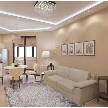 Ковер O0188 - 975 GREY / GOLD коллекция GRAND