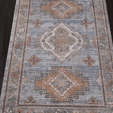 Акриловый ковер 35016 - 030 BLUE - Прямоугольник - коллекция BALTIMORE