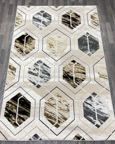 Ковер турецкий 40709A AURA (Акрил, бежевый)