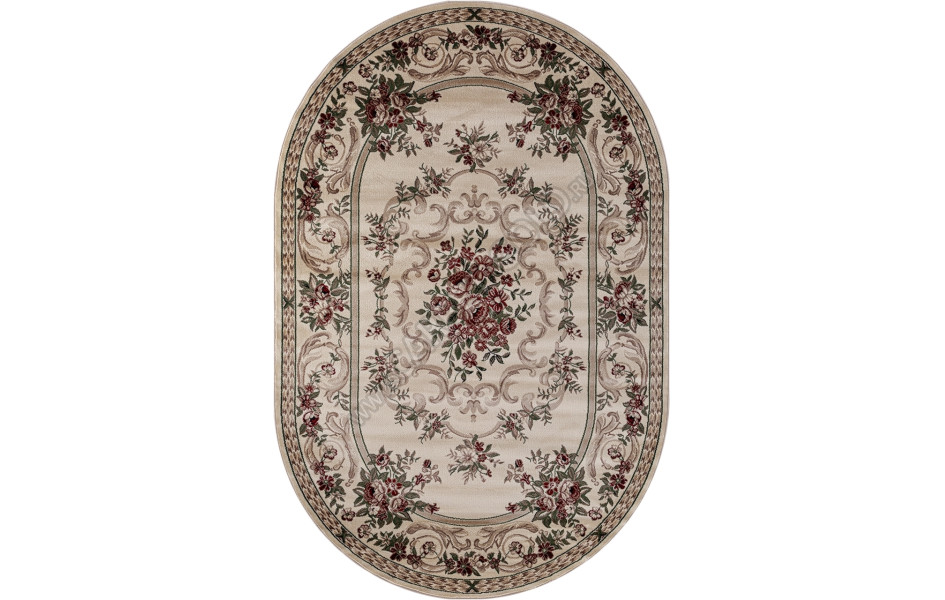Ковер D057 - CREAM - Овал COLIZEY
