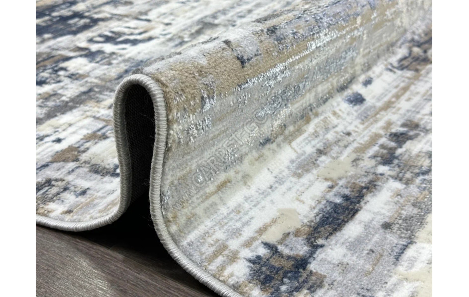 D060A_CREAM SHIRINK BLUE FDY Semnan