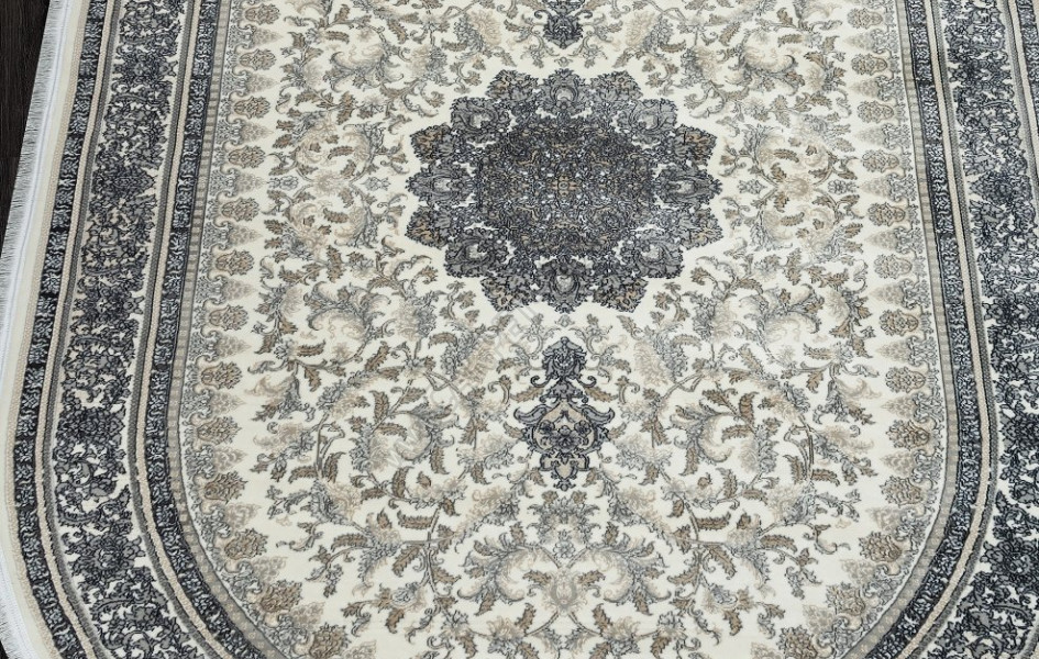 Ковер 752305 - 000 - Овал - коллекция KASHAN