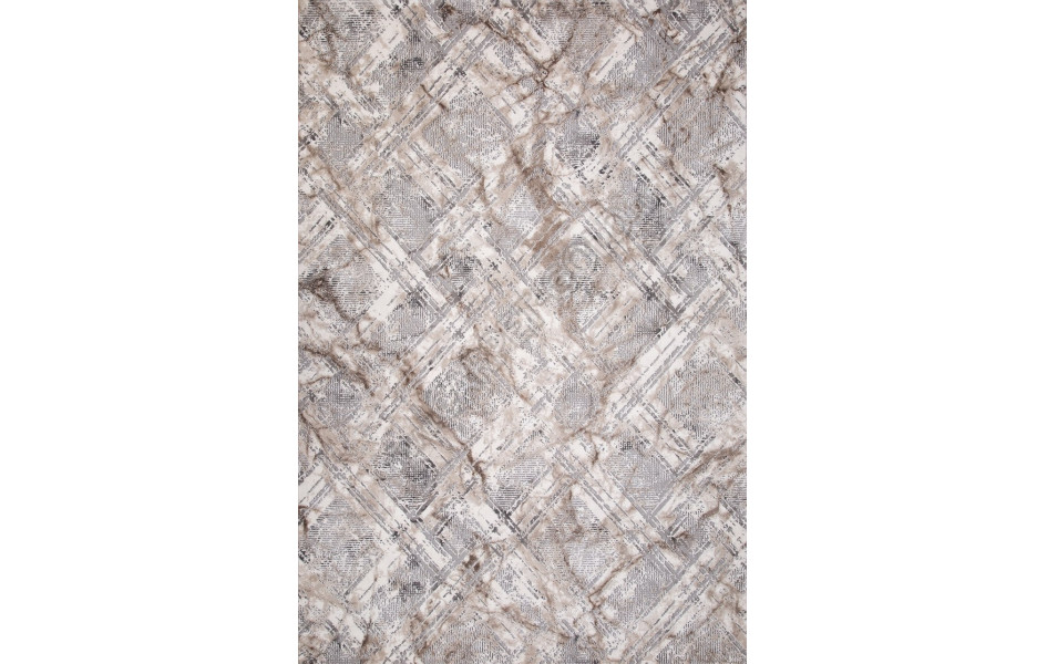Ковер 04074C - GREY / BROWN - Прямоугольник - коллекция ARMINA