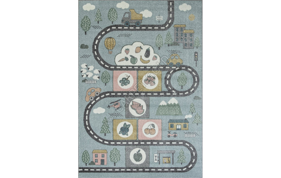 Ковер C214 - MULTICOLOR - Прямоугольник - коллекция SOFIT