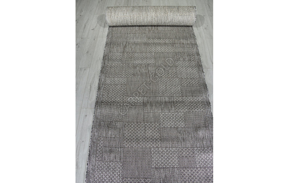 Ковер S148 - DARK GRAY - Дорожка - коллекция KAIR