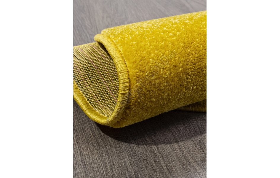 Ковер NC17 - YELLOW - Круг - коллекция SMILE