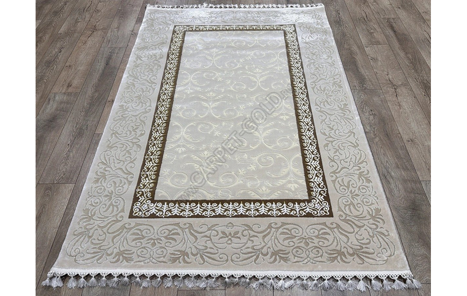 Турецкий ковер Istinia 2954A CREAM BROWN
